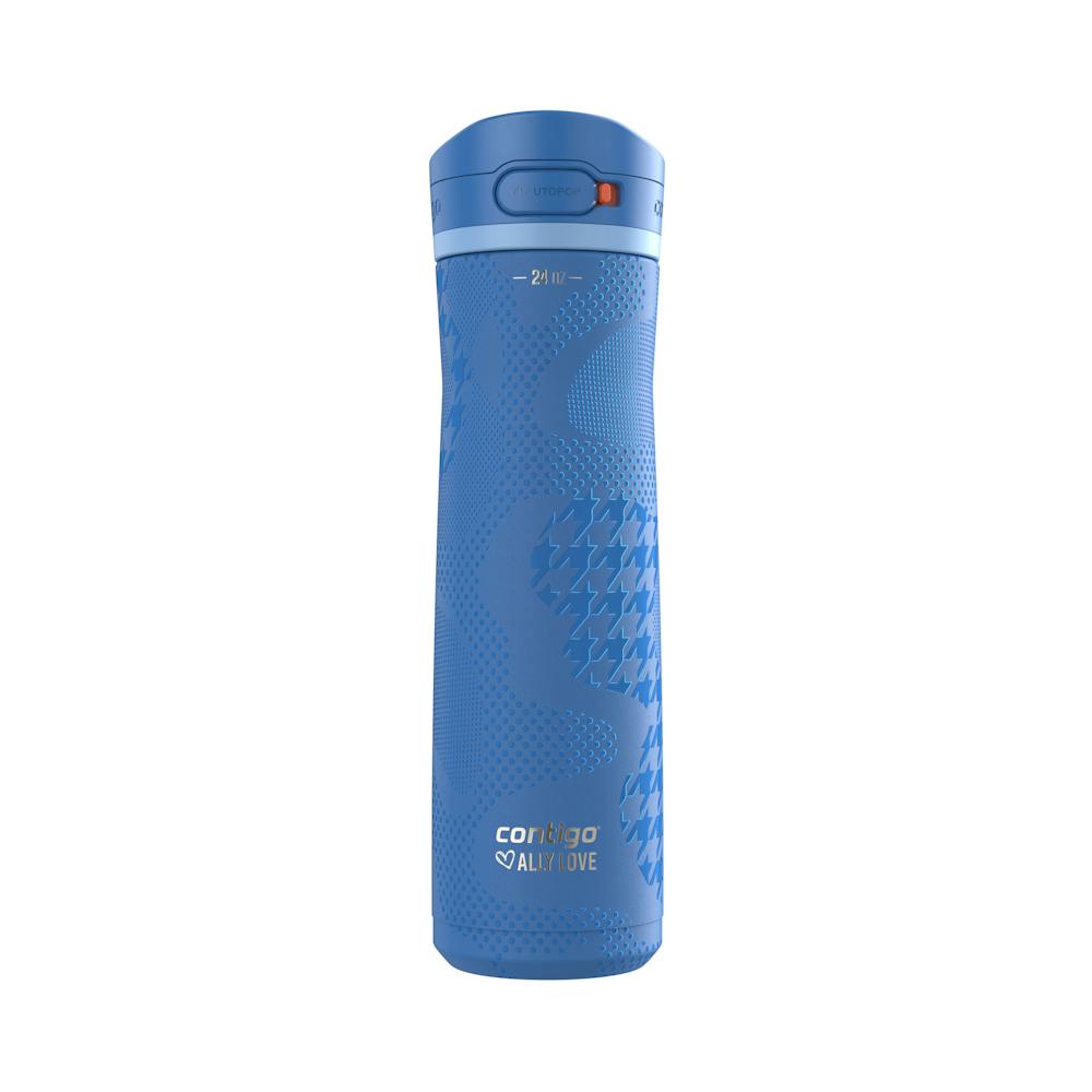 Contigo® x Ally Love Jackson Chill 2.0 Stainless Steel Water Bottle with AUTOPOP® Lid, 24oz ·D