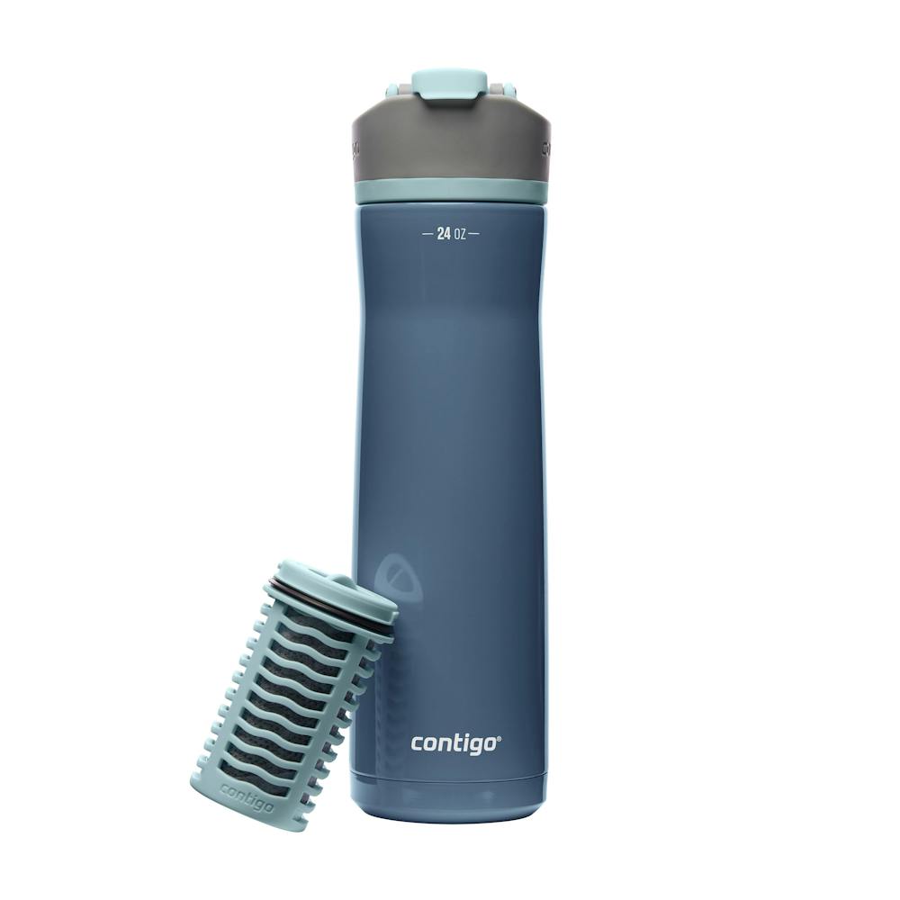Contigo® Clybourn Chill Freeflow Filtration Stainless Steel Water Bottle with AUTOSEAL® Lid, 24oz ·B