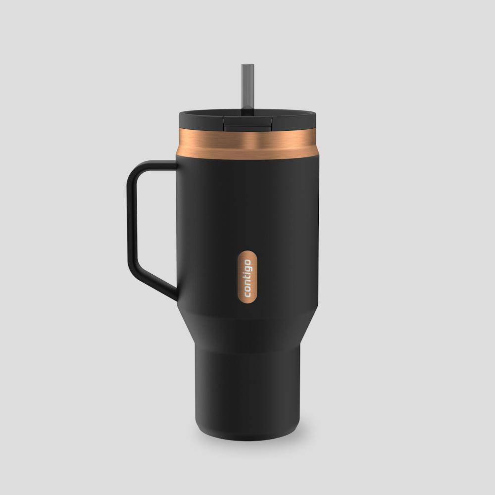 30 oz SnapSeal™ Tumbler (w/ Straw & Handle) ✦