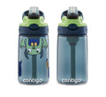 Contigo® Kids Straw Water Bottle with AUTOSPOUT® Lid, 14oz., 2 Pack ·D