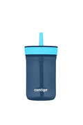 Contigo® Kids’ Leighton Straw Tumbler with Spill-Proof Leak-Proof Lid, 14oz ·B
