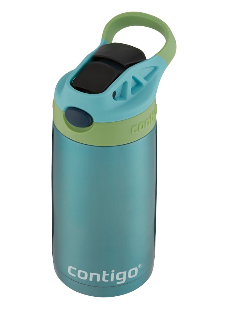 Contigo® Kids Straw Stainless Steel Water Bottle with AUTOSPOUT® Lid, 13oz ♡