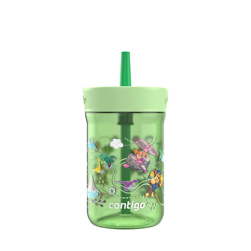 Contigo® Kids’ Leighton Straw Tumbler with Spill-Proof Leak-Proof Lid, 14oz ✔