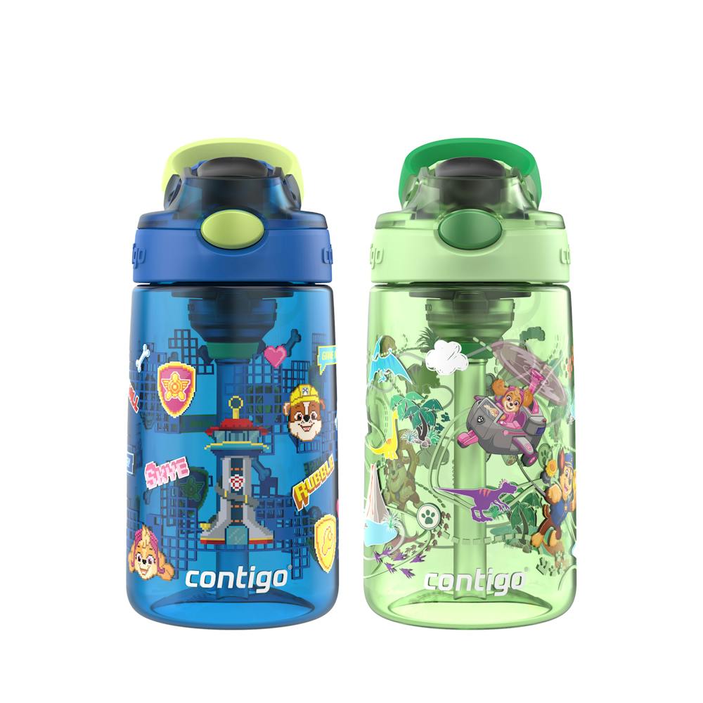 Contigo® Kids Water Bottle with Redesigned AUTOSPOUT® Straw, 14 oz ·B